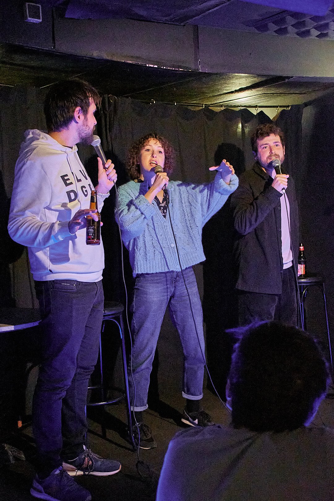 Irene Minovas al Bumping Mics