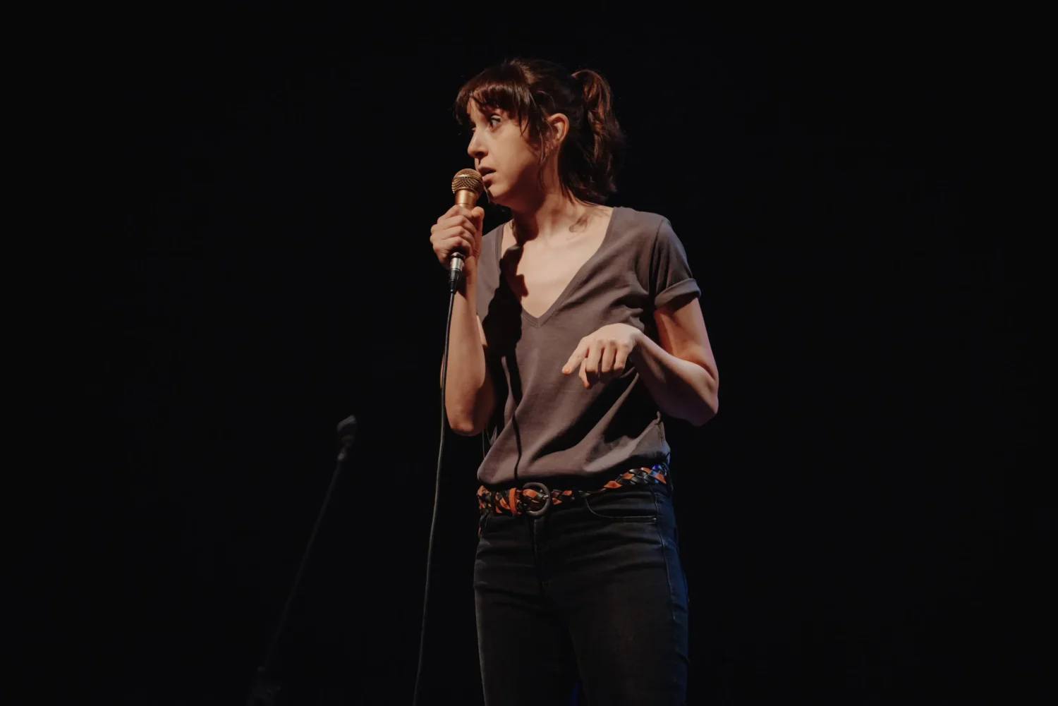 Irene Minovas al Comedy Gold Show