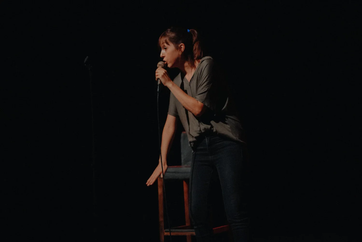 Irene Minovas al Comedy Gold Show