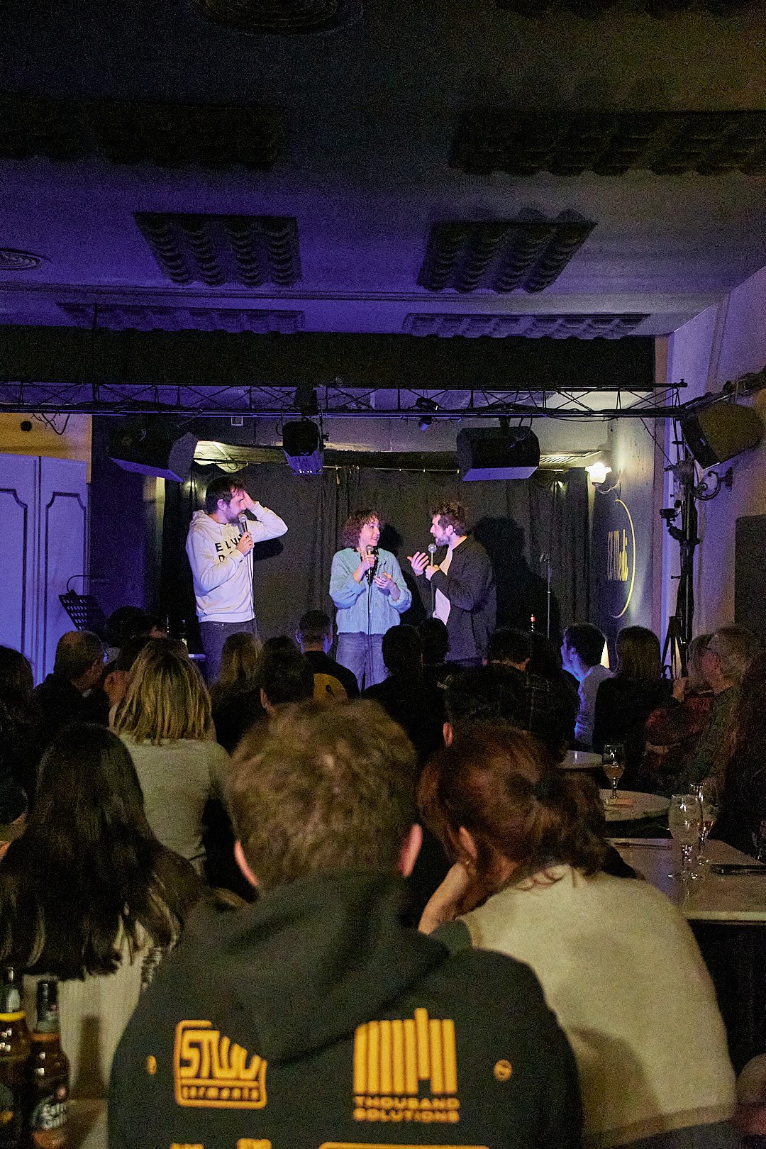 Irene Minovas al Bumping Mics